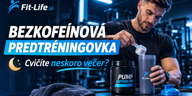 Bezkofeínové predtréningovky: Ktorý predtréningový stimulant si vybrať, keď cvičíte neskoro večer?