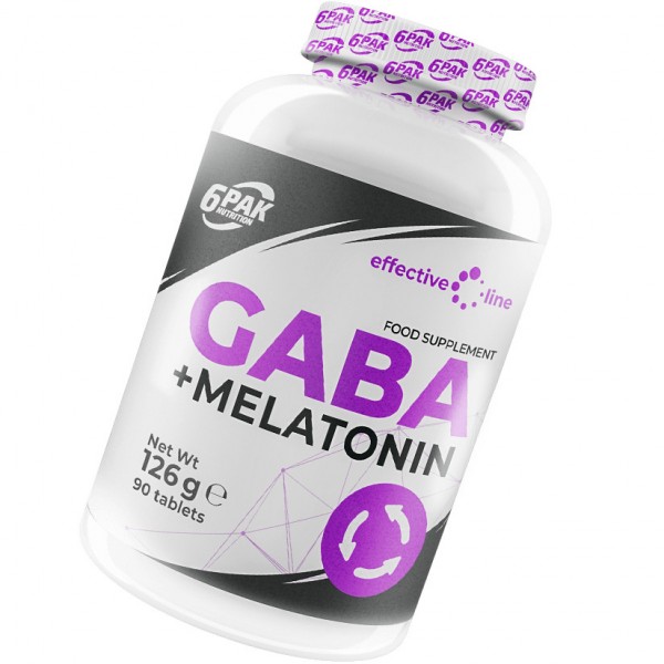 GABA + Melatonin 90 tabliet - 6PAK