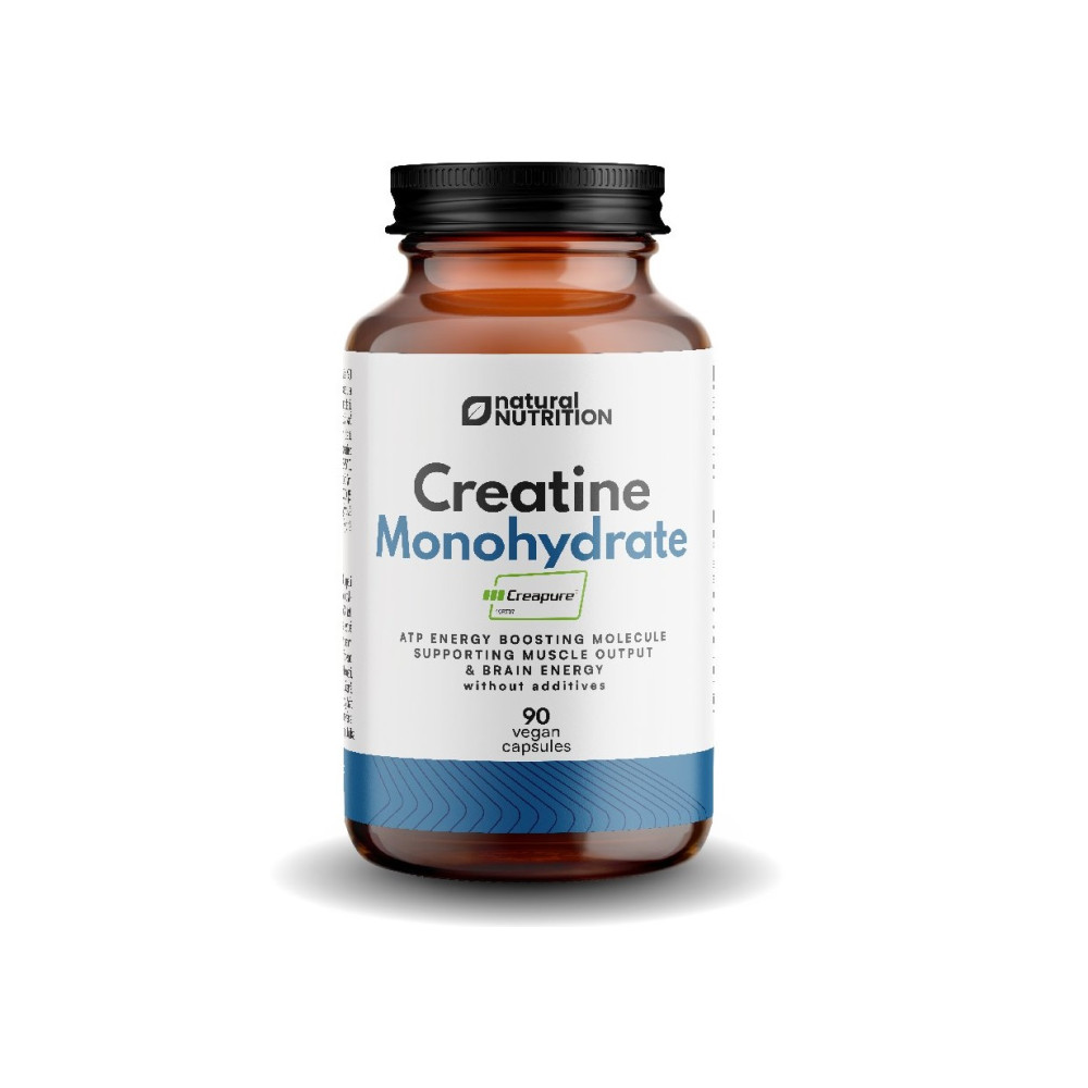 Creatine monohydrate Creapure 90 kapsúl - Natural nutrition