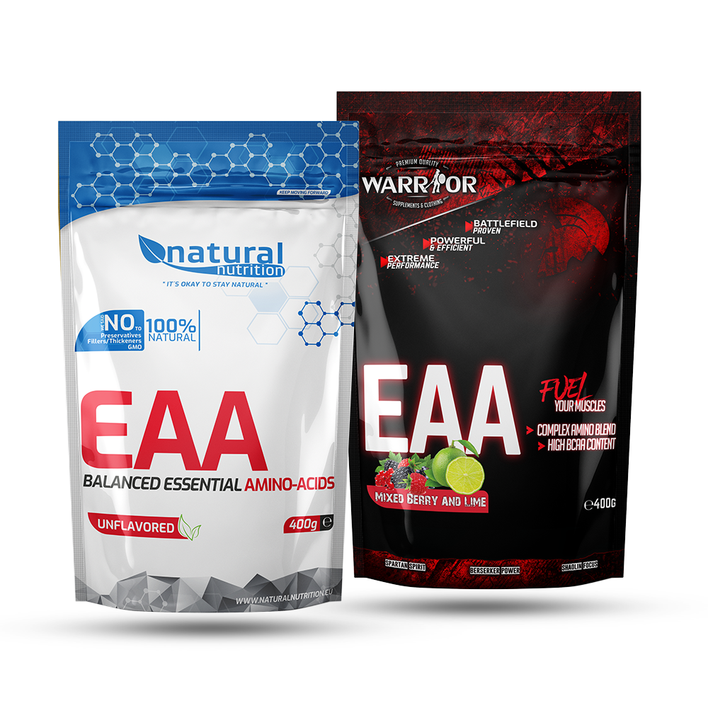 EAA - Esenciálne aminokyseliny 400 g - Natural nutrition