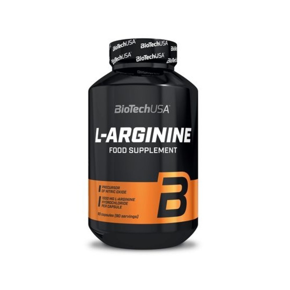 L-Arginine 90 kapsúl - Biotech USA