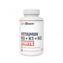Vitamin D3+K1+K2 Forte 120 kapsúl - GymBeam