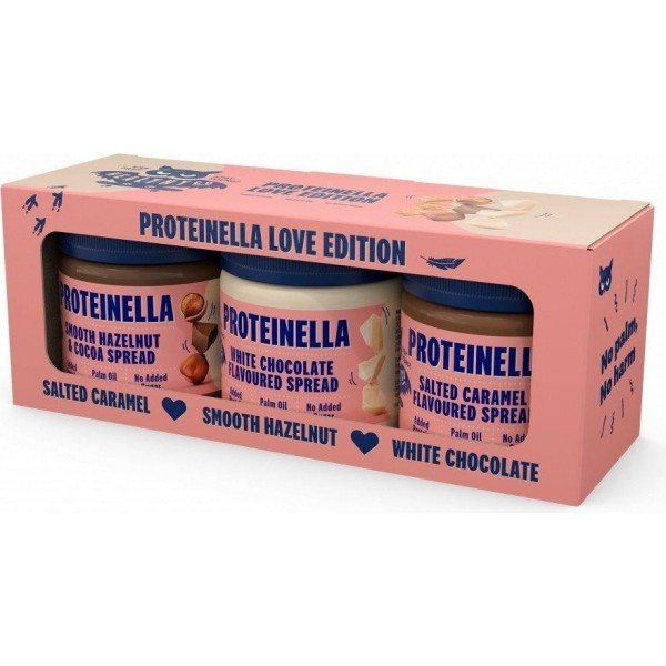 Limitovaná edícia Proteinella 3 x 200 g - HealthyCo