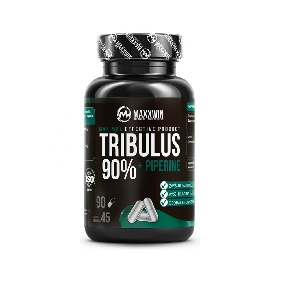 Tribulus 90% + Piperine 90 kapsúl - Maxxwin