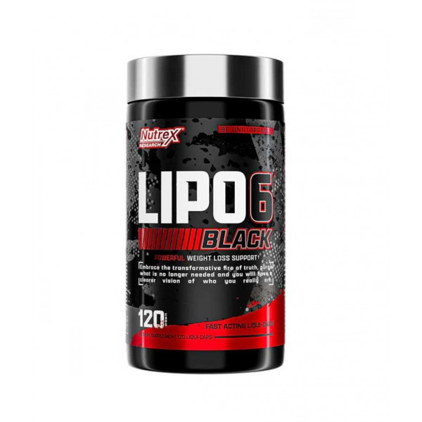 LIPO 6 BLACK 120 kapsúl - Nutrex