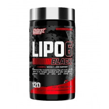 LIPO 6 Black Ultra Concentrate 60 kapsúl - Nutrex