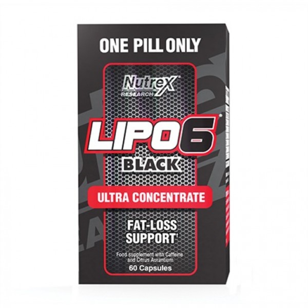 LIPO 6 Black Ultra Concentrate 60 kapsúl - Nutrex
