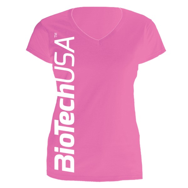 Dámske tričko ružové - Biotech USA