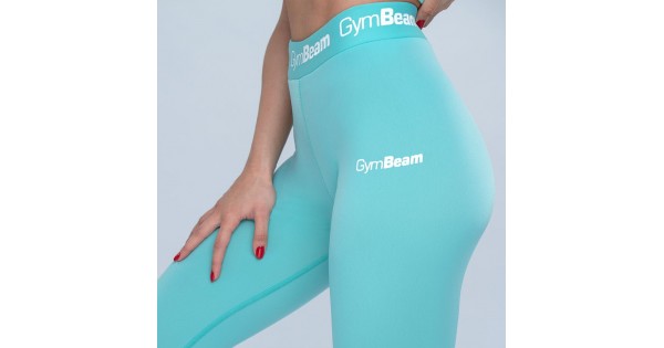 Women's Simple Leggings Turquoise - GymBeam