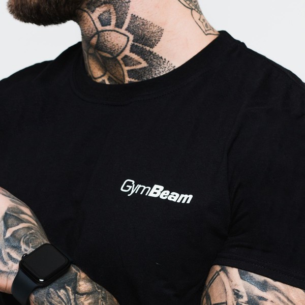 Tričko Basic Black - GymBeam
