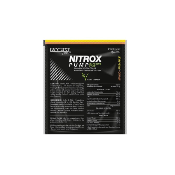Nitrox Pump Caffeine Free 22,5 g