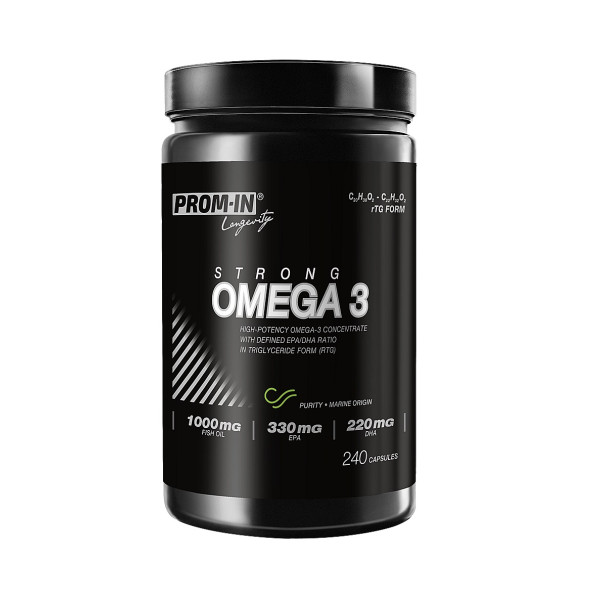 Omega 3 Strong 240 kapsúl - Prom-in
