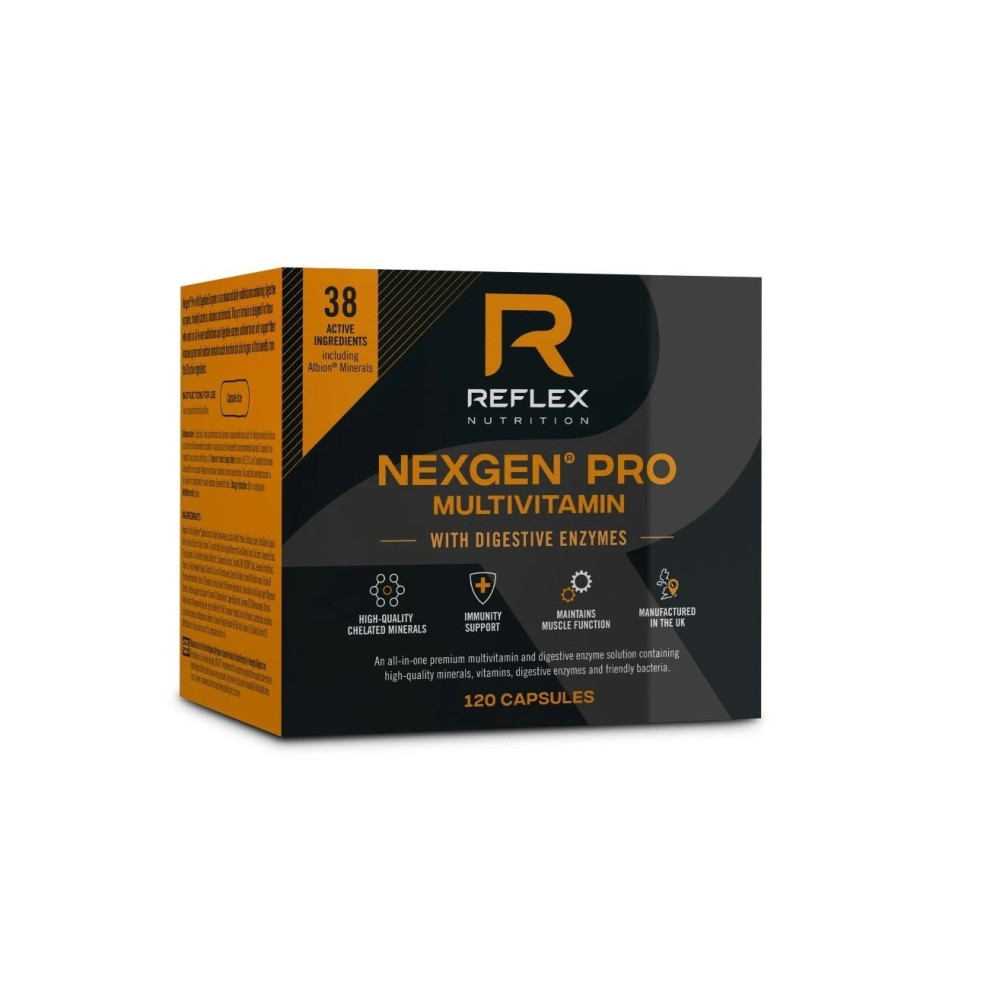 Nexgen PRO with Digestive Enzymes 30 kapsúl - Reflex Nutrition